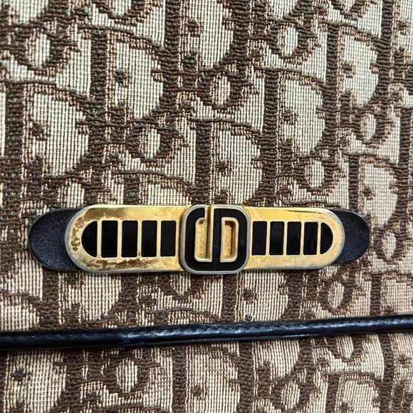 CHRISTIAN DIOR VINTAGE TROTTER SHOULDER BAG - Picture 4 of 16